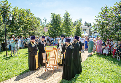 В Захарово 7 июля впервые прошёл духовно-просветительский фестиваль «День семьи»