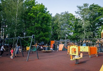 Новая детская площадка появится в Голицыно