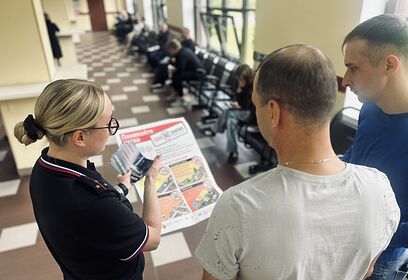 Госавтоинспекторы провели в Одинцовском округе социальный раунд «Некуда спешить»