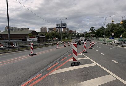 В 8 микрорайоне Одинцово начался ремонт эстакады