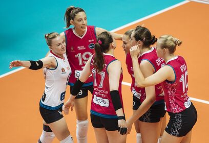 Волейбольная команда «Заречье-Одинцово» выиграла в первом матче Кубка Победы