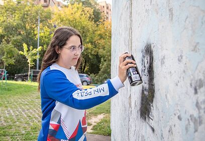 Одинцовские волонтеры Подмосковья продолжают борьбу с рекламой запрещенных веществ