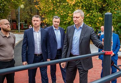 Андрей Иванов проинспектировал обновленное спортивное ядро в Больших Вяземах