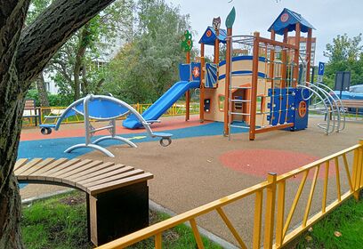 В этом году в Одинцовском округе установили 17 детских игровых и спортивных площадок
