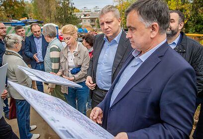Андрей Иванов проинспектировал работы по реконструкции инженерных сетей в Городке-17
