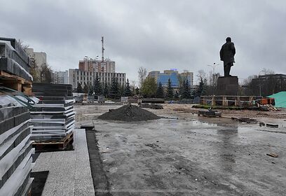 Центральная площадь Одинцово откроется для пешеходов летом 2026 года