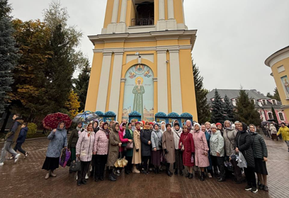 Одинцовские участники проекта «Активное долголетие» побывали в паломнической поездке по святым местам Москвы