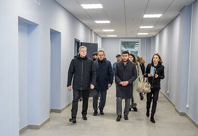 Андрей Иванов проинспектировал ход капремонта нового здания Звенигородского музея-заповедника