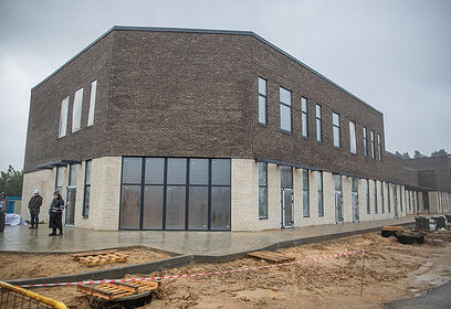 Ход строительства амбулатории в ЖК «Жаворонки Клаб» проверил Андрей Иванов