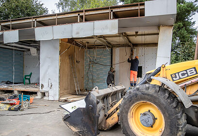 С начала года в Одинцовском округе убрали 185 незаконных нестационарных торговых объектов