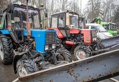 В уборке снега в Звенигороде задействовали 44 человека