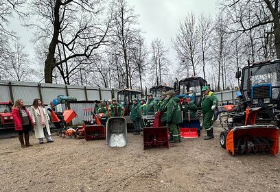 Одинцовский парк культуры, спорта и отдыха готов к зимнему сезону