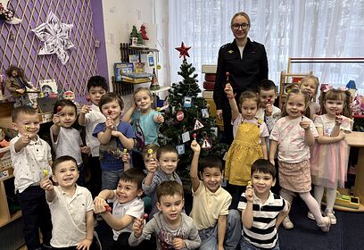 Сотрудники Одинцовской Госавтоинспекции напомнили детям о Правилах Дорожного Движения