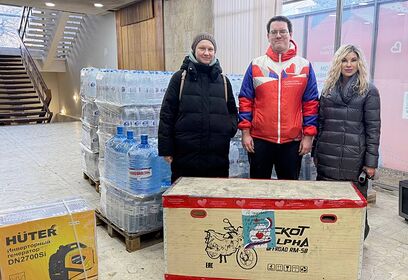 Одинцовские волонтеры передали мототехнику в зону СВО