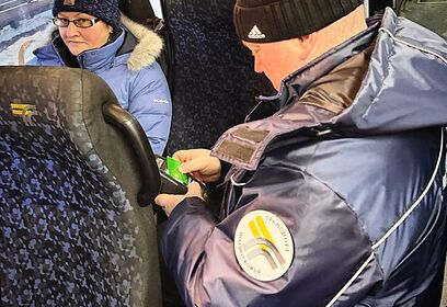 Рейд по проверке оплаты на маршрутах прошел сегодня в Голицыно