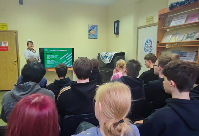 Студенты «Одинцовского техникума» посетили «Библиотечно-информационный и методический центр»