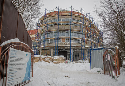 В звенигородской Академии дзюдо идет подготовка к монтажу воздуховодов и электрики