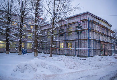 Капитальный ремонт Часцовской школы выполнен на 27%