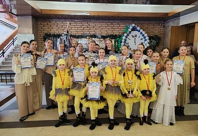 Одинцовские школьницы выиграли Кубок Гран-при Всероссийского фестиваля-конкурса «Зимняя симфония»