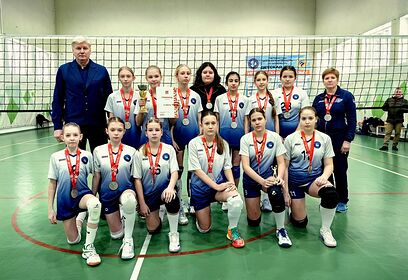 Одинцовские волейболистки стали серебряными призерами «Финала шести» Первенства Московской области