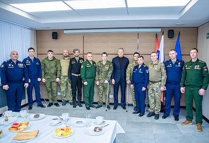 Андрей Иванов встретился с ветеранами СВО на площадке одинцовского военкомата