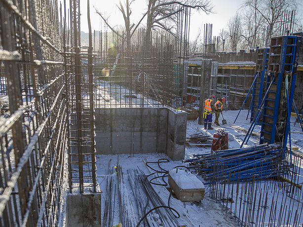 Строительство новой поликлиники в Голицыно выполнено на 15%