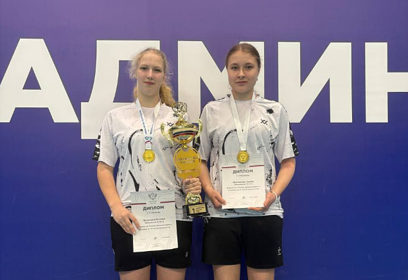 Одинцовские бадминтонистки в составе сборной Московской области победили на командном первенстве России в Казани