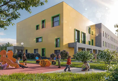 В ЖК «Одинцовские кварталы» заложили капсулу времени в основание детского сада