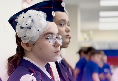 Открытый урок по соблюдению правил дорожного движения прошел в Одинцовской гимназии № 14