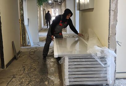 В Перхушково завершается капитальный ремонт стационара