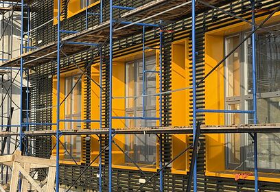 Строительная готовность детского сада «Кубик» в Одинцово достигла 80%