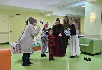 Молодежь Звенигородского благочиния посетила детский хоспис