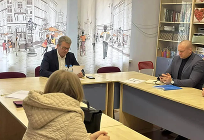 Заместитель Председателя Московской областной Думы Олег Рожнов провёл приём граждан в Голицыно