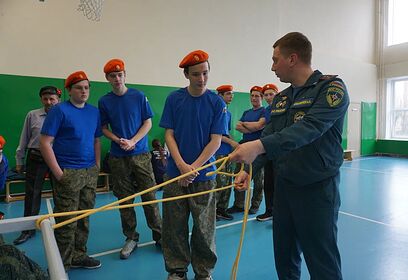 Зональный этап соревнования «Лучшая дружина юных пожарных» прошёл в Лесногородской школе в Одинцовском округе