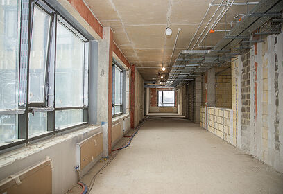 Строительная готовность новой школы на 750 учащихся в ЖК «Резиденции Сколково» составляет 75%