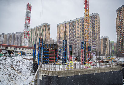 Строительство поликлиники в микрорайоне Новая Трехгорка выполнено на 7%