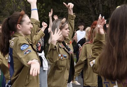 Учащиеся «Одинцовского техникума» приняли участие в мероприятии Школы студотрядов «Связаны делом»