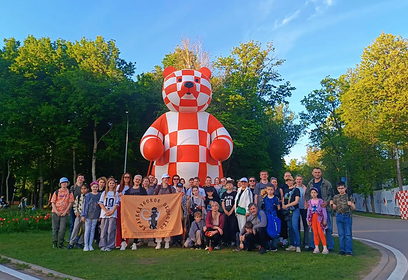 Очередной ночной поход прошёл в Одинцовском парке культуры, спорта и отдыха