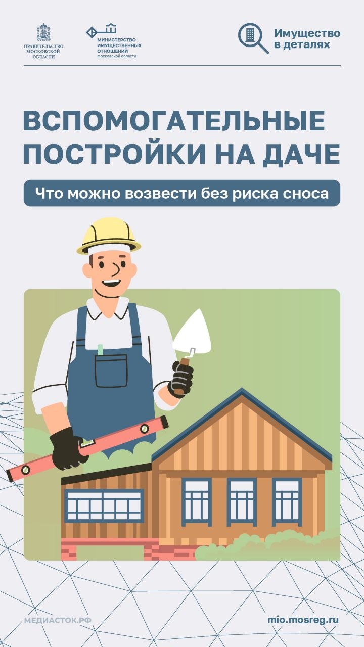 К хозяйственно-бытовым (вспомогательным) постройкам относятся такие объекты, как сарай, баня, птичник, гараж или веранда. Они не предназначены для постоянного проживания и выполняют исключительно хозяйственные задачи. Для чёткого разграничения таких сооружений действуют официальные критерии. Эта мера призвана предотвратить массовые нарушения в сфере землепользования и строительства. В инфографике  можно узнать, какие из них можно строить без разрешений, а какие признают незаконными и могут снести.