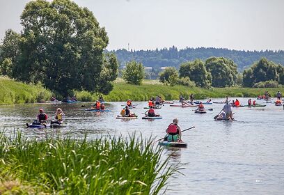 В Одинцовском округе состоялся фестиваль водных видов спорта «ПЛЫВИ, РОССИЯ!»