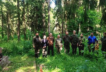 Одинцовские поисковики провели поход, приуроченный ко Дню партизан и подпольщиков