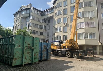 Продолжается устранение последствий пожара на улице Почтовой в Звенигороде