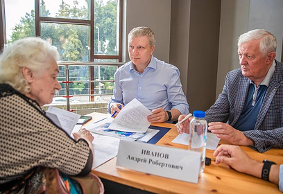Личный прием провел Андрей Иванов в Звенигороде