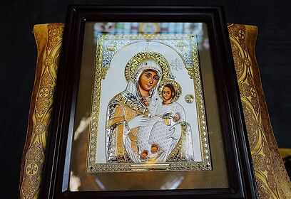 Вифлеемскую икону Божией Матери передали в Главный храм Вооружённых Сил России в Кубинку