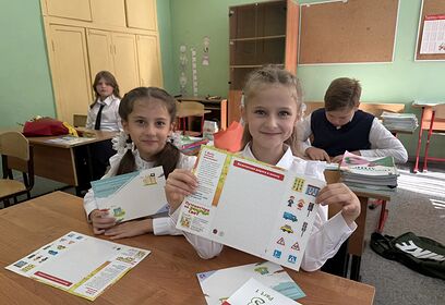 Сотрудники Одинцовской Госавтоинспекции провели минутки безопасности в образовательных организациях