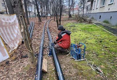 В поселке Лесной городок завершены работы по капитальному ремонту сетей водоснабжения