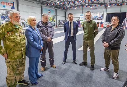 Ветераны СВО Одинцовского округа посетили техцентр «ВОЛИН»