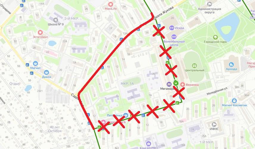 Схема движения по бульвару Любы Новосёловой изменится 8 июня