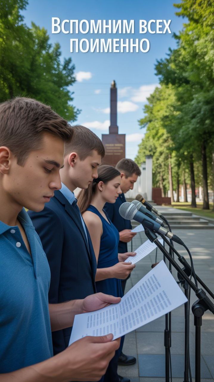 В День памяти и скорби 22 июня в Одинцово состоится мемориальная акция «Вспомним всех поименно…»