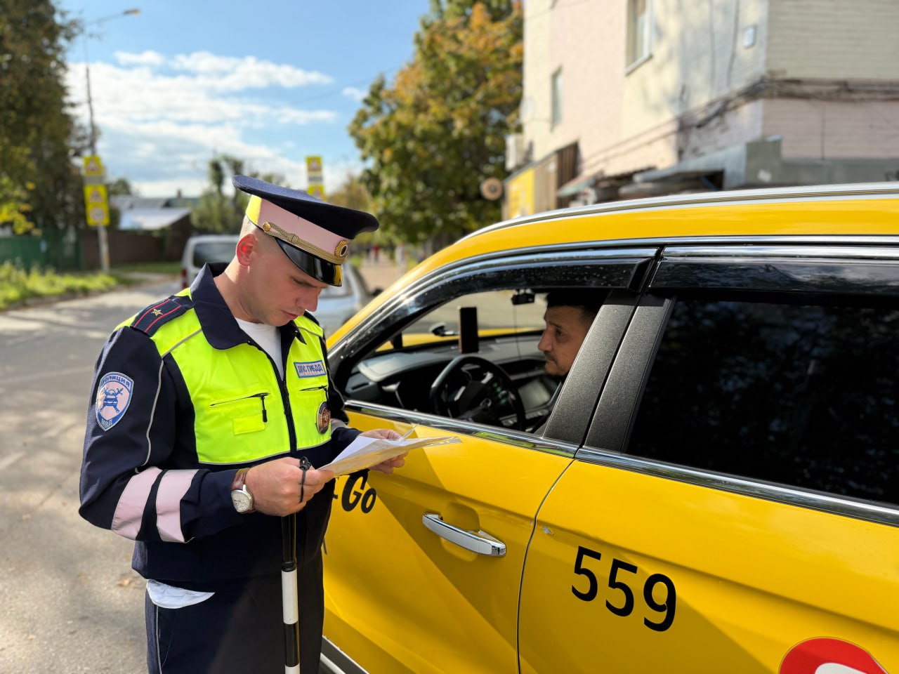 Профилактический рейд «Такси» проходит в Одинцовском округе